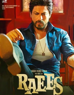 Raees Hindi Movie - show timings