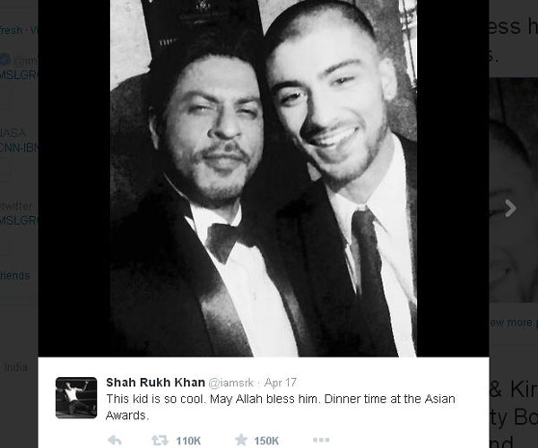 Shah Rukh Khan Beats PM Modi’s Record SRK-Modi01