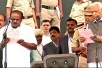 Kumaraswamy oath taking, Karnataka chief minister, a teaser of federal front released in the oath taking ceremony of kumara swamy, Cpi