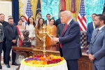 Donald Trump Celebrates Diwali at White House