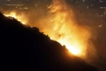 California Wildfire breaking, California Wildfire damage, fresh fire erupts in los angeles, Celebrities