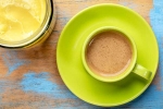 Ghee in Coffee for health, Ghee in Coffee breaking, adding ghee to your coffee is a great practice, A day Ghee in Coffee for health, Ghee in Coffee breaking, adding ghee to your coffee is a great practice, A day
