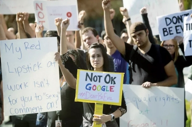 Google Employees Protesting in Silicon Valley Share Assault Stories