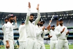 India wins, Indian skipper Virat kohli, india beats australia in boxing day test to retain border gavaskar trophy, Boxing day