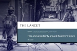 The Lancet editorial, Jammu and Kashmir, indian origin doctors union condemns the lancet for j k editorial, Hss