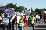 Indian Students in Canada, Indian Students in Canada protests, indian students are facing deportation and are struggling in canada, Uk student visa