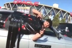 Bay Area man, Insane Stunt, man gets booked for performing insane stunt, Zack al