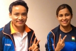 Jitu Rai, Heena Sindhu wins double team event at ISSF World Cup, jitu rai heena sindhu wins issf world cup the mixed team event, International olympic committee