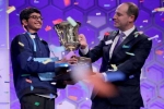 Scripps National Spelling Bee, Indian American, indian american wins scripps national spelling bee 2018, Karthik nemmani