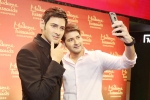 indian actors in madame tussauds london, amb cinemas in Hyderabad, mahesh babu s wax statue for madame tussauds unveiled at hyderabad s amb cinemas, Amb cinemas