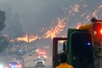 Los Angeles Wildfire, Los Angeles Wildfire, new wildfire erupts near los angeles, California