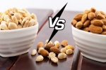 Peanuts vs Almonds comparision, Peanuts vs Almonds health update, peanuts vs almonds for weight loss, Just