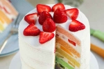 rainbow cake, rainbow cake, rainbow cake easy recipe make at home, Baking