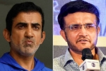 Sourav Ganguly and Gautam Gambhir latest, Sourav Ganguly and Gautam Gambhir, sourav ganguly sends clear warning to gautam gambhir, Africa