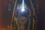 Ram Lalla idol, Surya Tilak Ram Lalla idol, surya tilak illuminates ram lalla idol in ayodhya, Modi