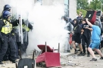 attack on asylum, attack on non immigrant muslims, uk protest 400 arrested, Muslims