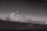 Russian Landing Ship news, Cesar Kunikov videos, ukraine drone damages russian landing ship, Rom com