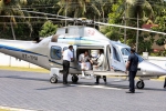 yousuf ali private helicopter, kochi airport, watch lulu boss yousuf ali lands in a private jet in kerala to cast his vote, Yousuf ali
