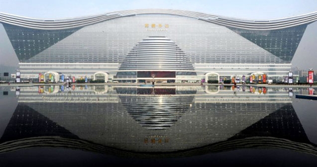 World's biggest building inaugurated in China},{World's biggest building inaugurated in China