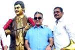 Superstar Krishna, Superstar Krishna, kamal haasan unveiled statue of superstar krishna, Ys jagan
