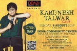 California Current Events, Events in California, karunesh talwar live stand up comedy, Award show
