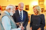 Narendra Modi, Narendra Modi gift to Joe Biden, modi s 20 000 diamond becomes most expensive gift to biden family, Volodymyr zelensky