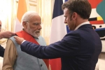 France’s Highest Honour, Narendra Modi latest, narendra modi awarded france s highest honour, Modi in france