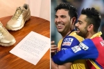 Virat Kohli news, Indian cricket, virat kohli thanks yuvraj singh for his gesture, Boots